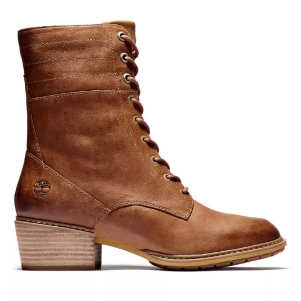 TIMBERLAND WOMEN'S SUTHERLIN BAY LEATHER BOOTS - Picture 4 of 9